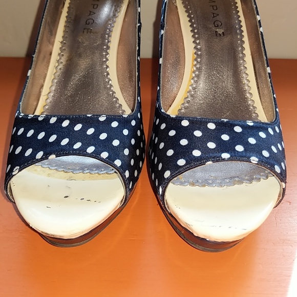 Rampage peep toe pumps - Picture 2 of 4